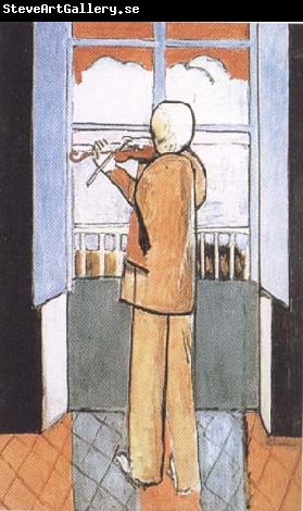 Henri Matisse Villin Player at the Window (mk35)